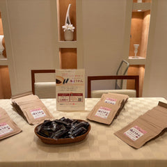 パーティーで「ウェルスイート塩ようかん」を出展しました！